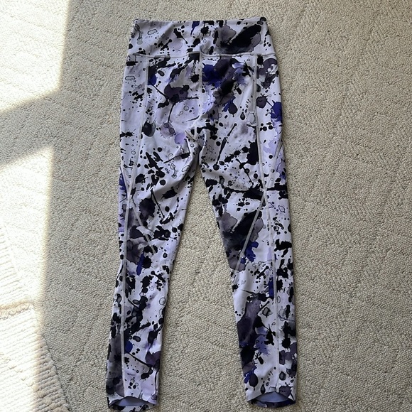 Z by Zella Paint Splatter 7/8 Leggings NWOT - Picture 4 of 4